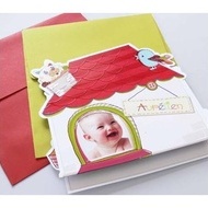Invitatie botez tip casuta 15413