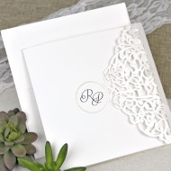 Invitatie de nunta taiere laser 39617