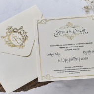 Invitații de nunta 1134 Esküvői meghívó