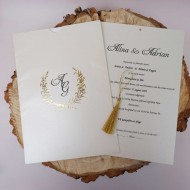 Invitatie de nunta 1142-Butiqline