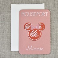 Invitatie de botez Pasaport Minnie 15706