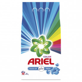 Detergent automat pudra Ariel Touch of Lenor Fresh, 40 spalari, 4kg