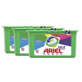 Detergent capsule Ariel All in One PODS Color, 117 spalari