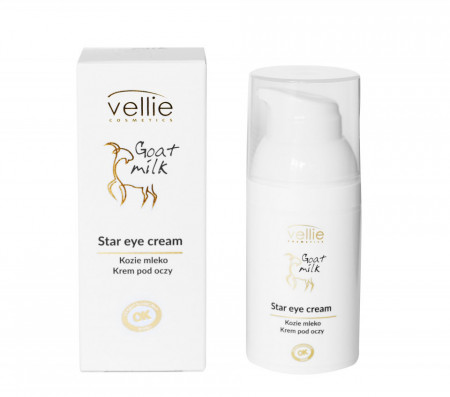 STAR - Cremă pentru zona ochilor - Extract din lapte de capră 30 ml