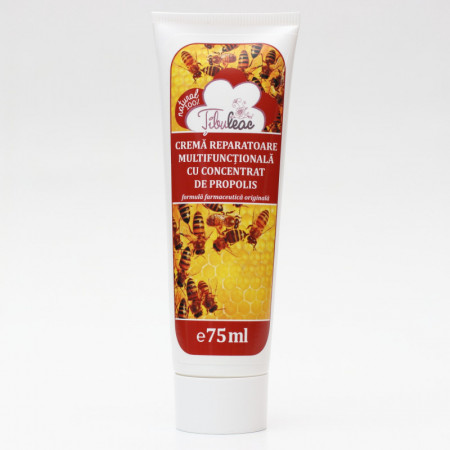 Cremă reparatoare multifuncțională cu concentrat de Propolis (mâini, coate, picioare)