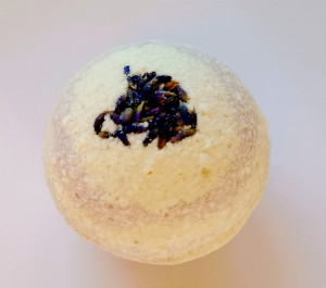 Bombă efervescentă pentru baie - Lavandă 80 gr