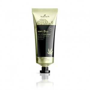 Cremă de mâini - Ulei de cânepă & trandafiri 75 ml