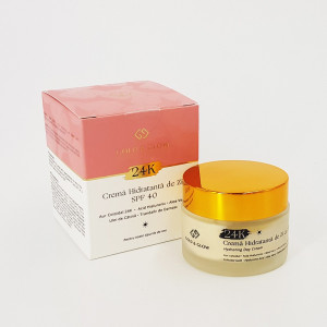 GOLD & GLOW 24K CREMĂ HIDRATANTĂ ANTIRID DE ZI 50 ml