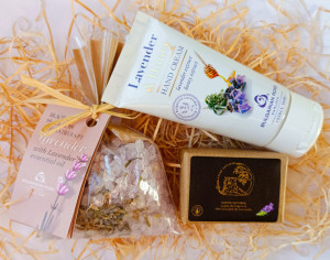 SET CADOU Lavandă 50 gr