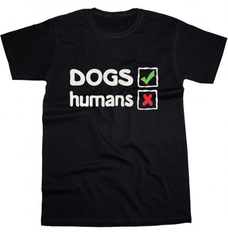 Tricou Dogs/Humans