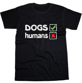 Tricou Dogs/Humans