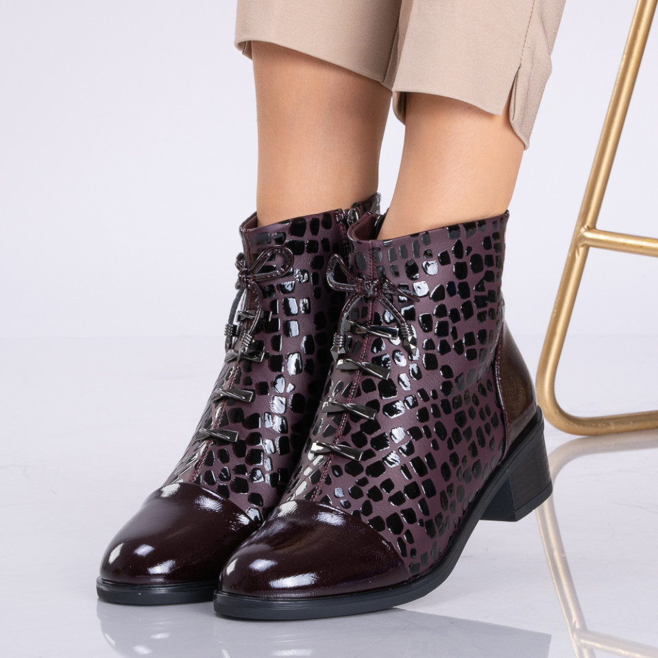 Botine Orica Bordo - Need 4 Shoes