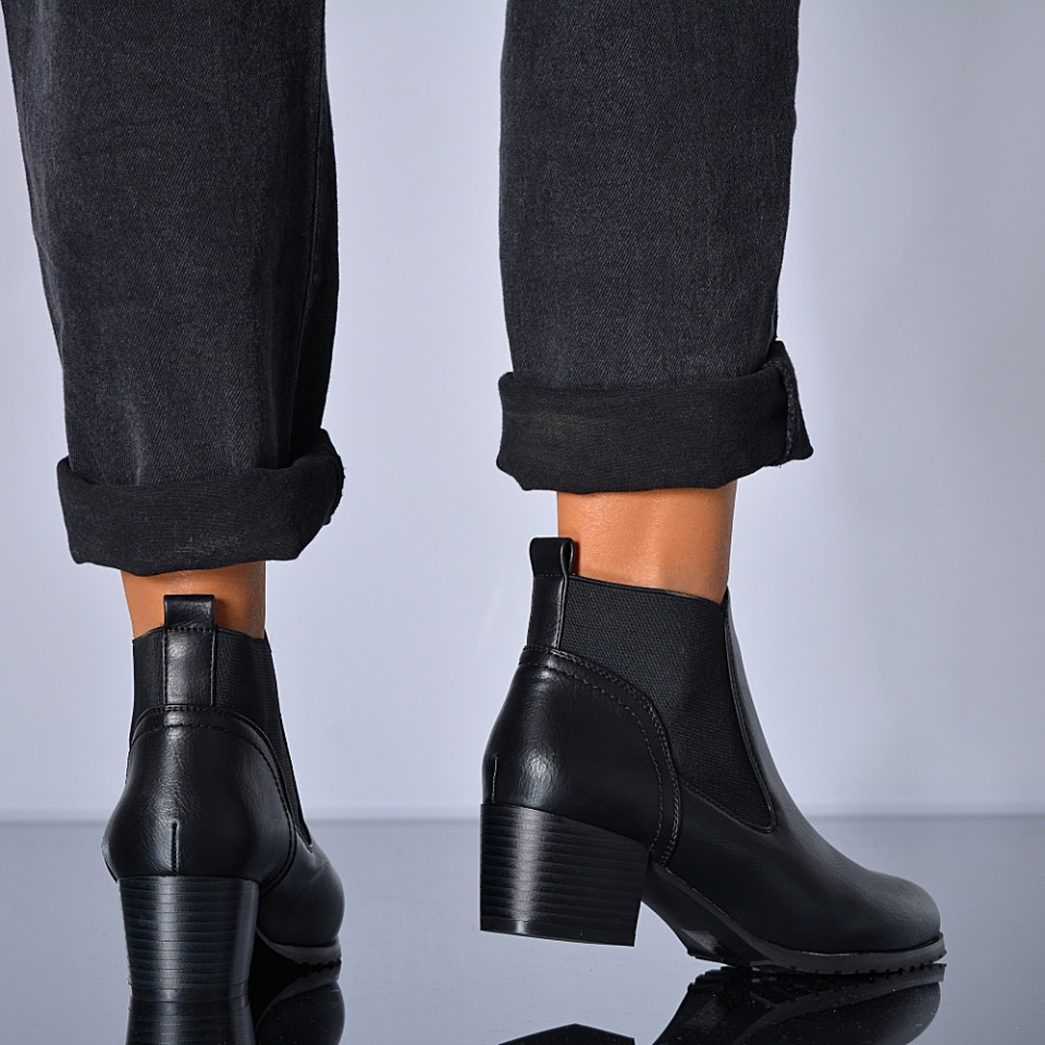 Botine Samanta Negre - Need 4 Shoes