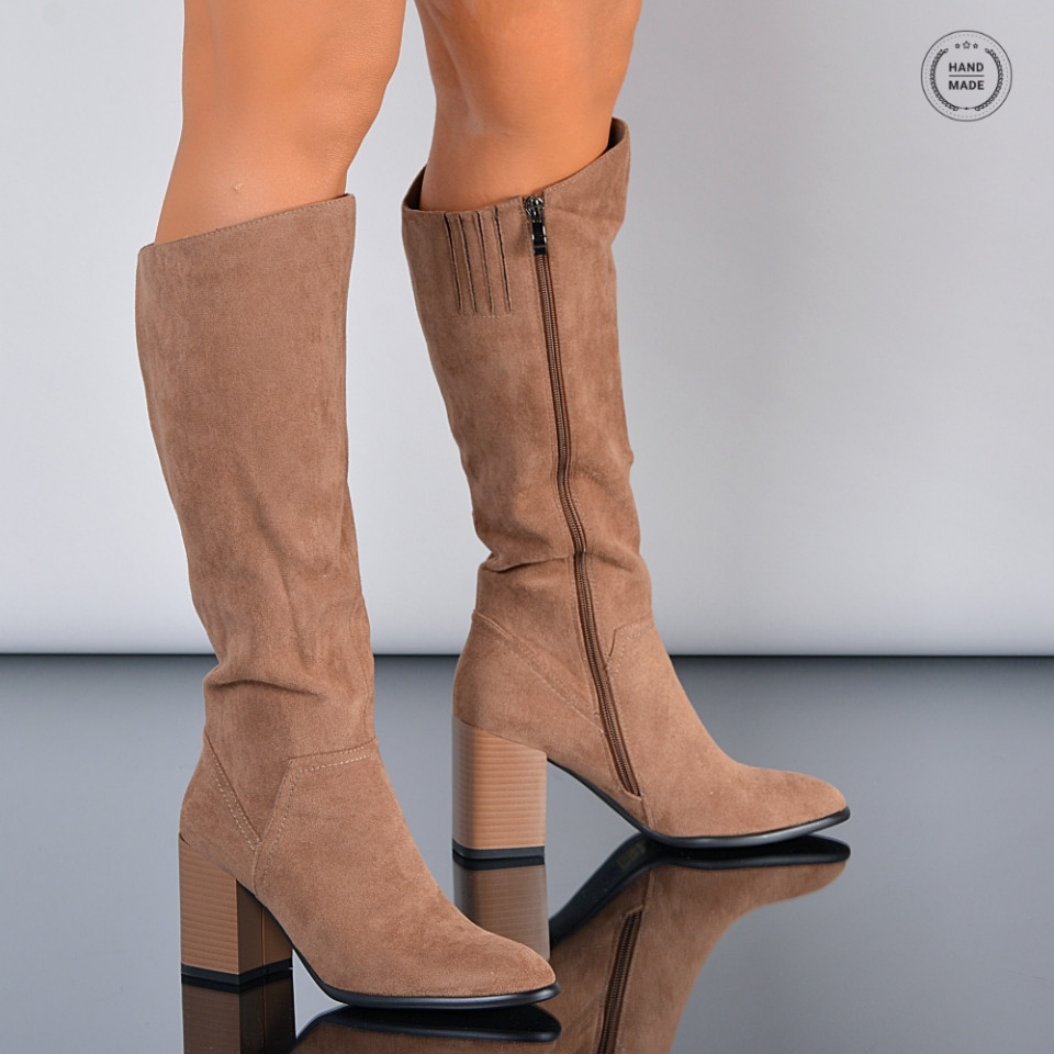 Cizme Dama Didem Bej - Need 4 Shoes