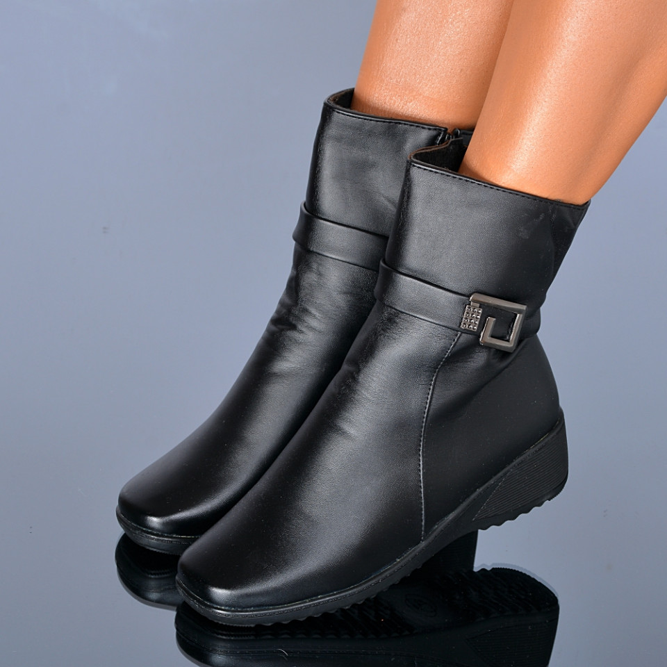 Ghete Dama Imblanite Madalina 9 Negre- Need 4 Shoes
