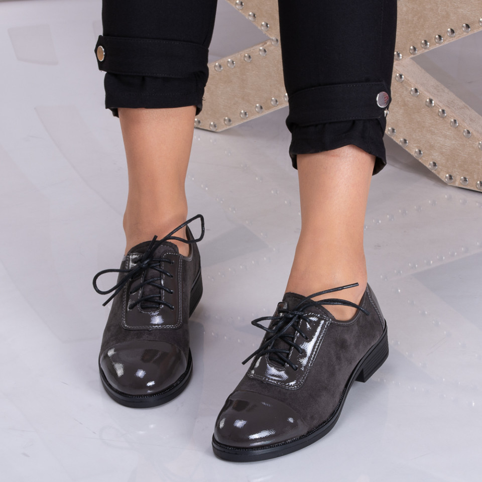 Pantofi Dama Casual Maribel Gri - Need 4 Shoes