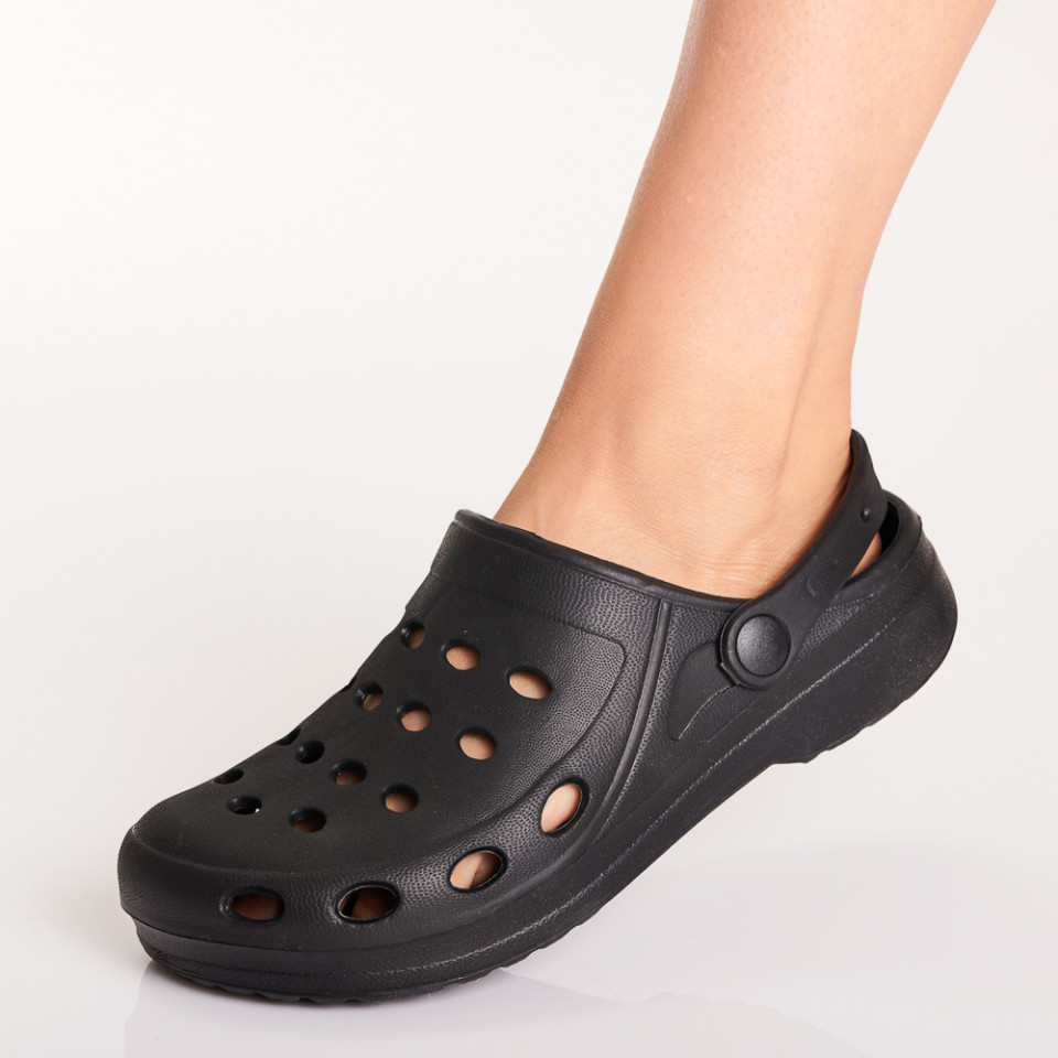 Papuci Dama Domino Negri- Need 4 Shoes