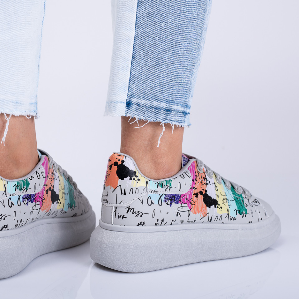 Adidasi Dama Inga Gri-Need 4 Shoes