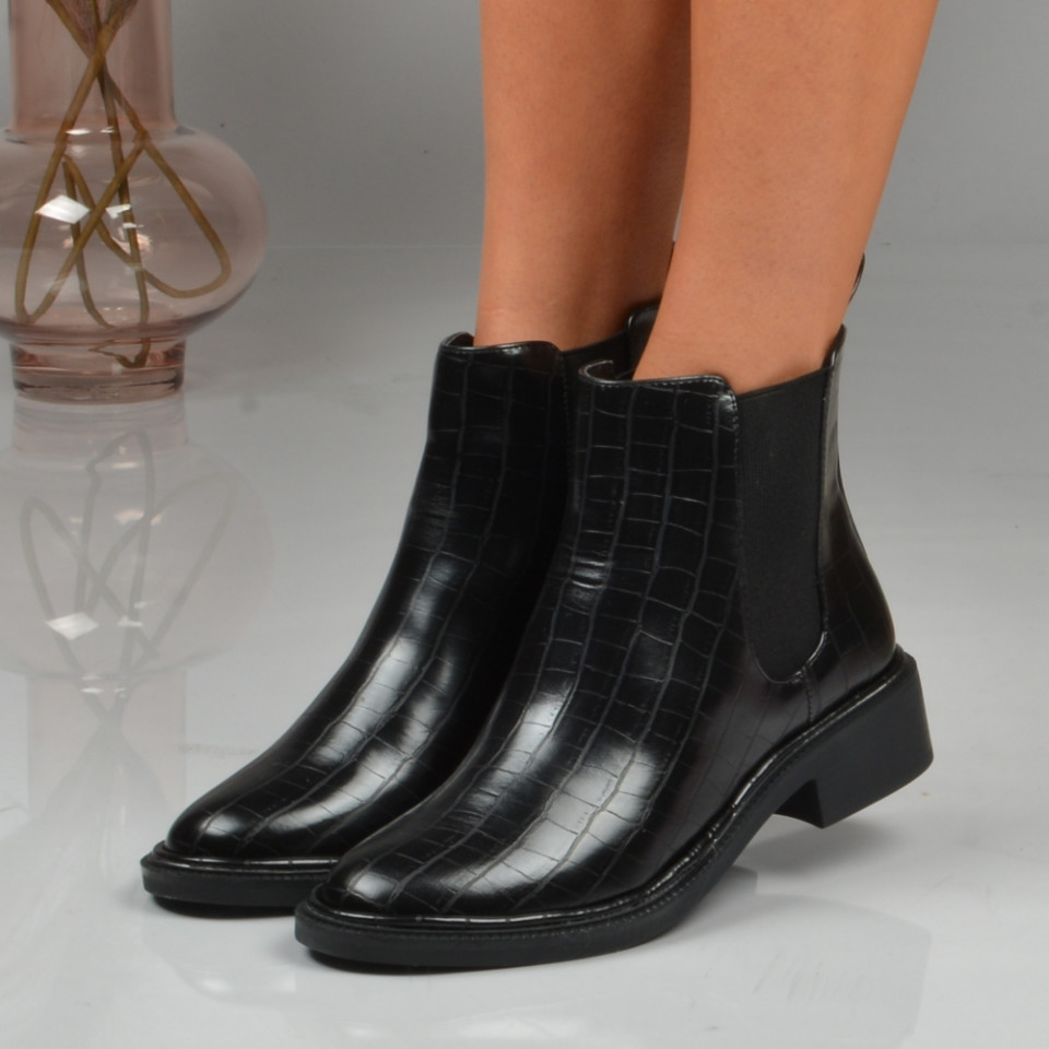 Ghete Dama Emily 2 Negre - Need 4 Shoes