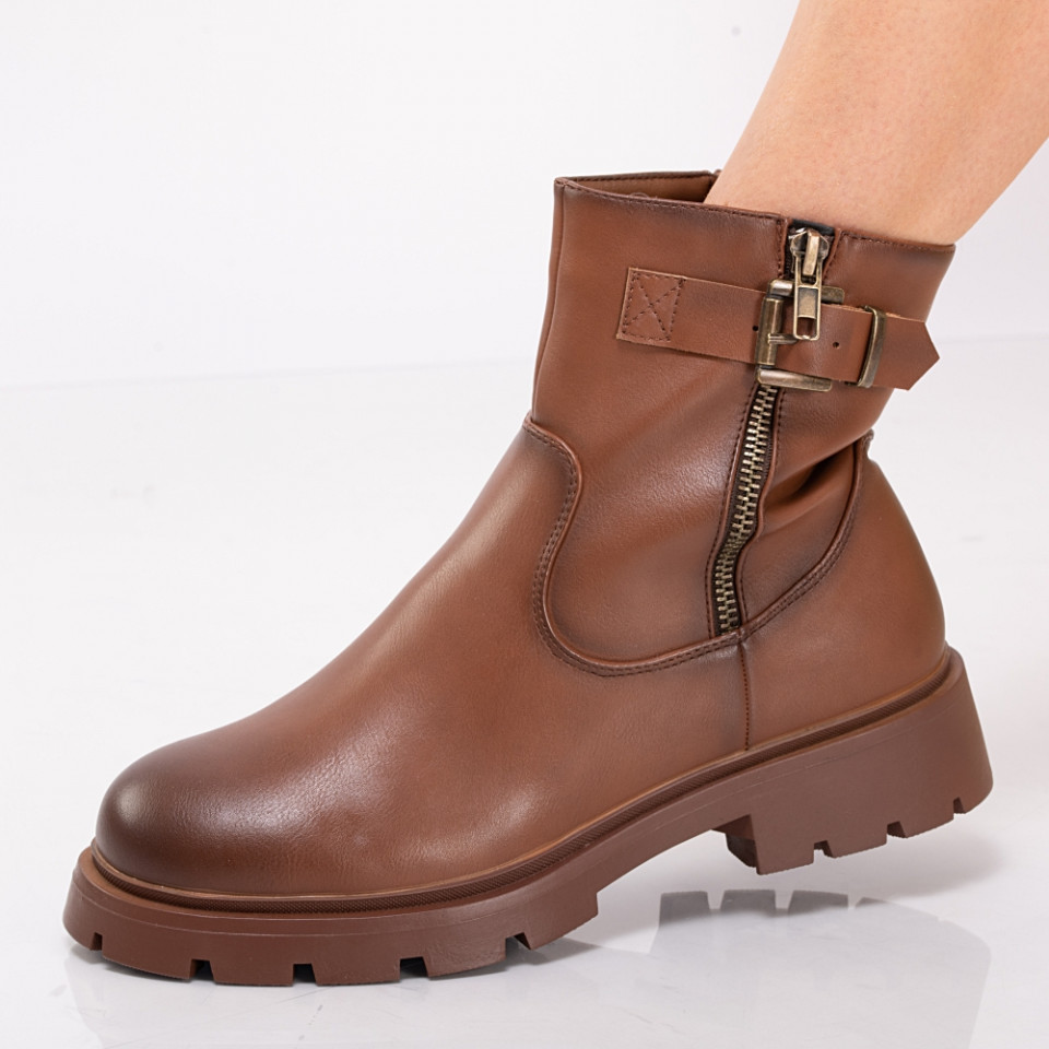 Ghete Dama Imblanite Deniz Camel - Need 4 Shoes