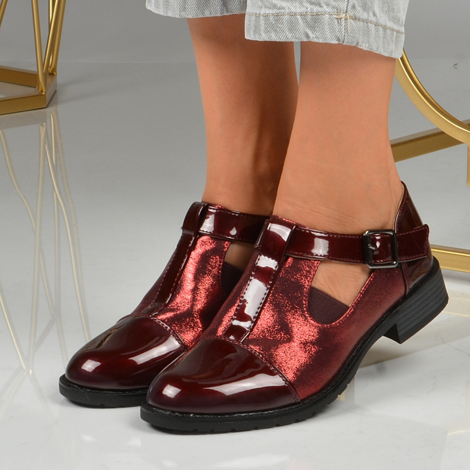 Pantofi Casual Dama Renata 2 Red - Need 4 Shoes