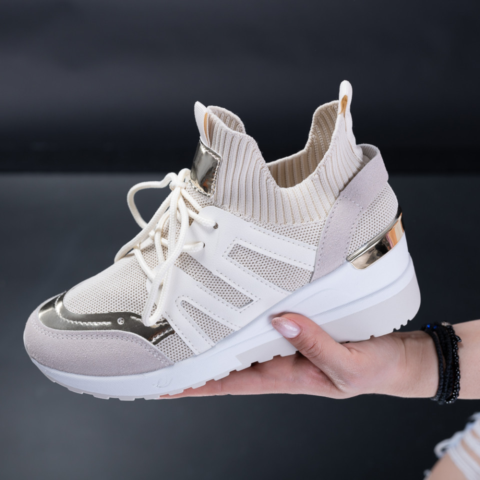 Adidasi Dama Carter Bej-Need 4 Shoes