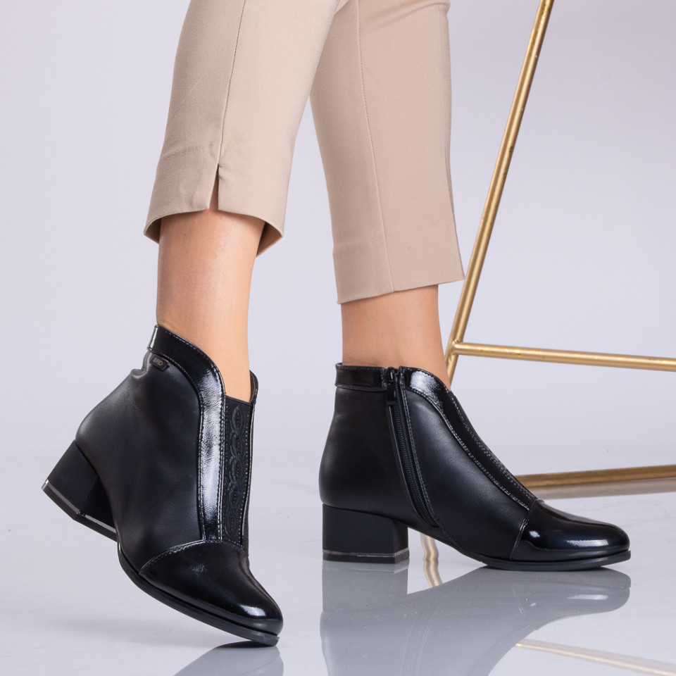 Botine Hermina 2 Negre