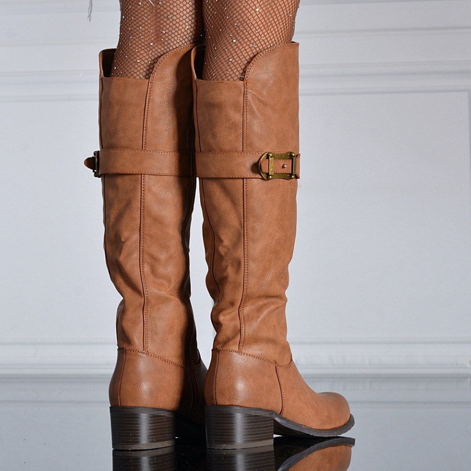 Cizme Dama Imblanite Mell Camel- Need 4 Shoes