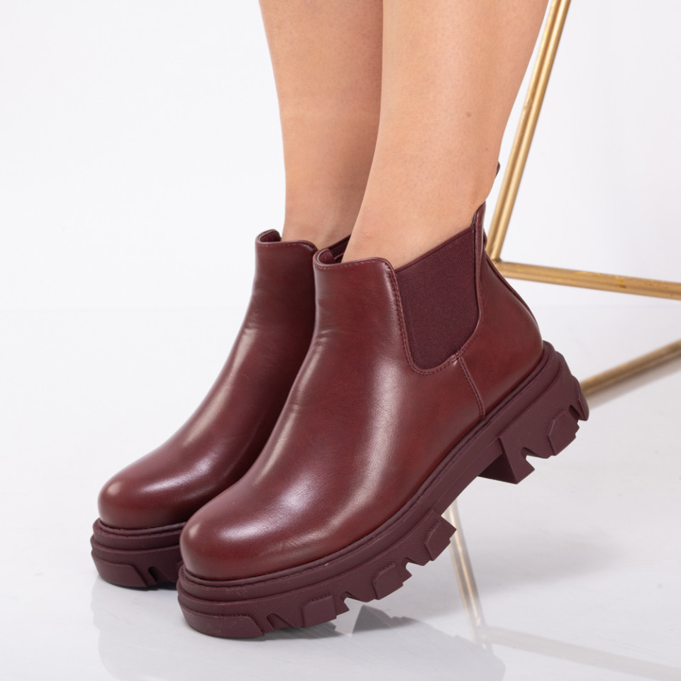 Ghete Dama Imblanite Jamelia Bordo- Need 4 Shoes