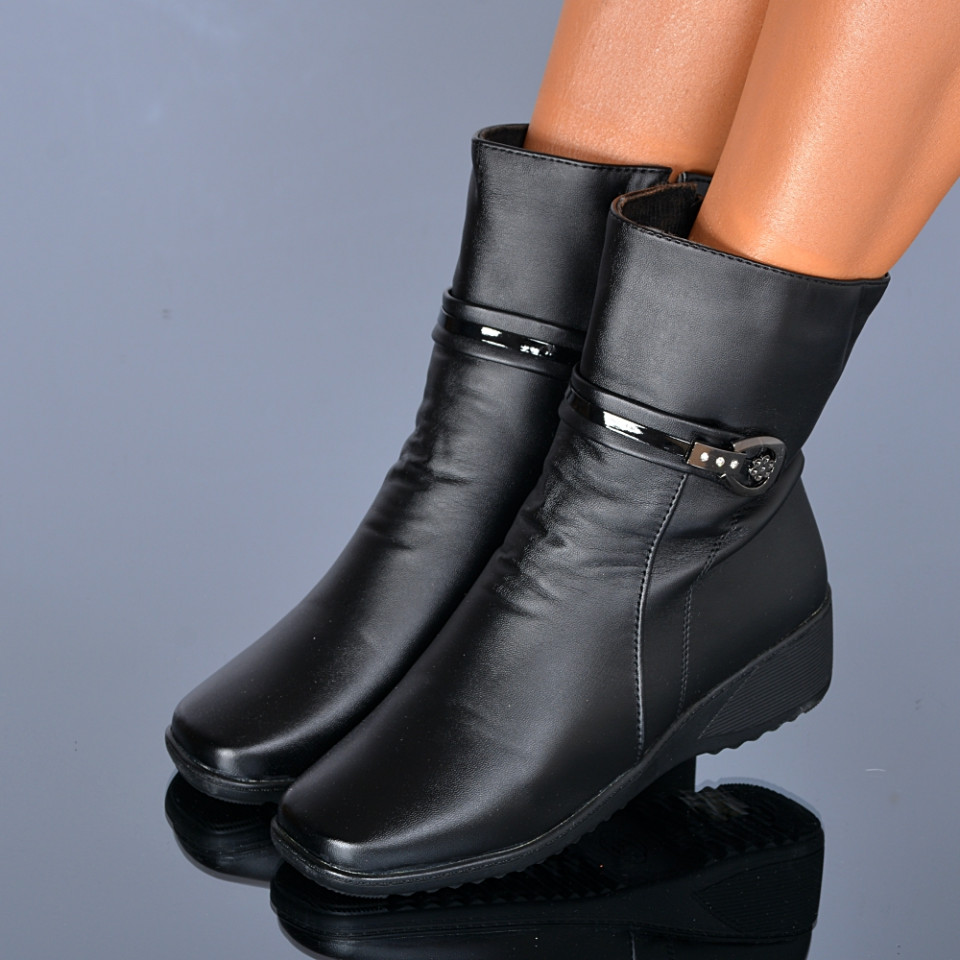 Ghete Dama Imblanite Madalina 7 Negre- Need 4 Shoes