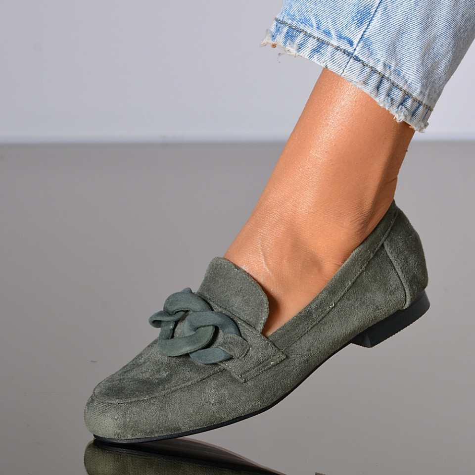 Pantofi Casual Dama Ilias Verzi- Need 4 Shoes