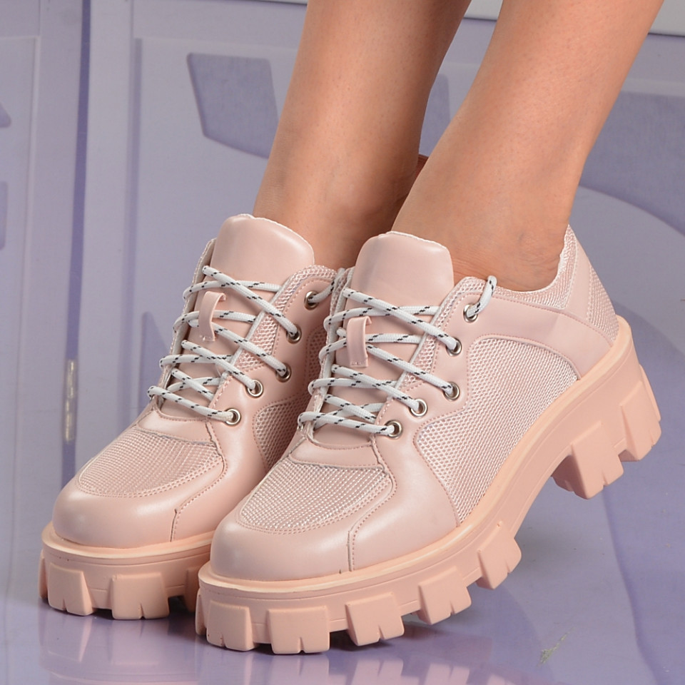 Pantofi Casual Dama Luca Pink - Need 4 Shoes