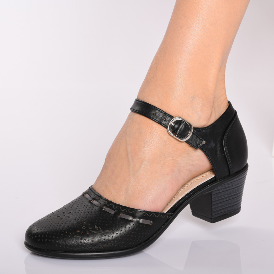 Pantofi Cu Toc Dama Clint Negri-Need 4 Shoes