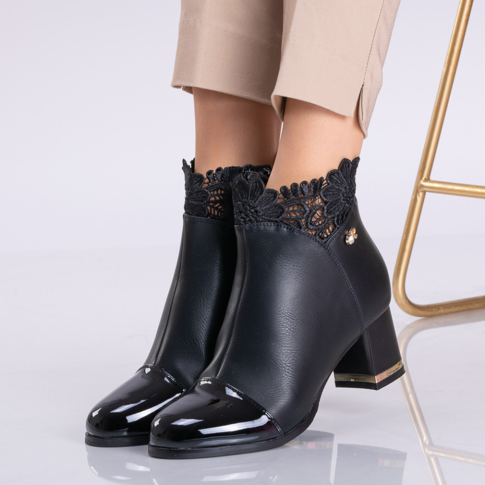 Ghete Imblanite Galina Negre Need 4 Shoes
