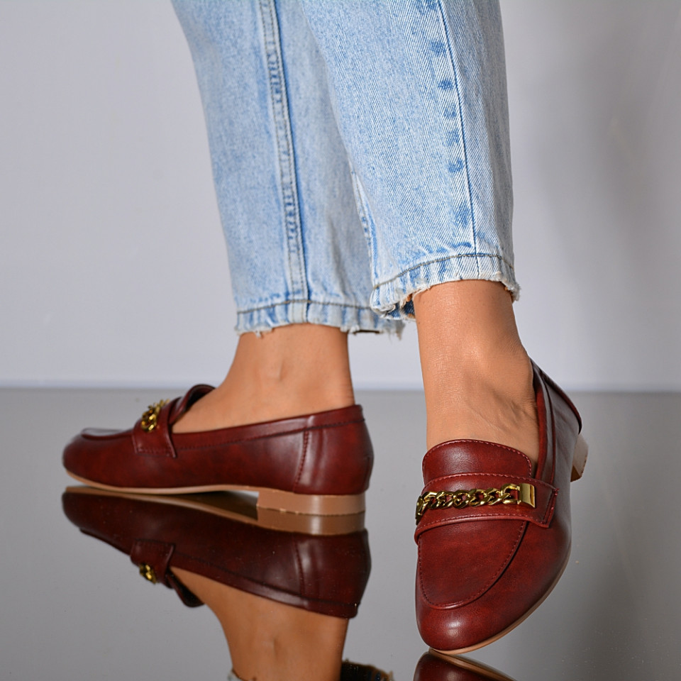 Pantofi Casual Dama Ramiro Bordo- Need 4 Shoes