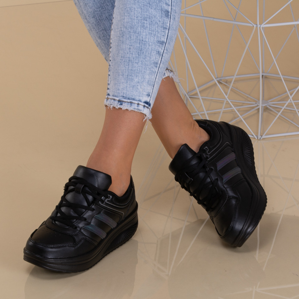 Adidasi dama Zena 6 Negru/Mov - Need 4 Shoes