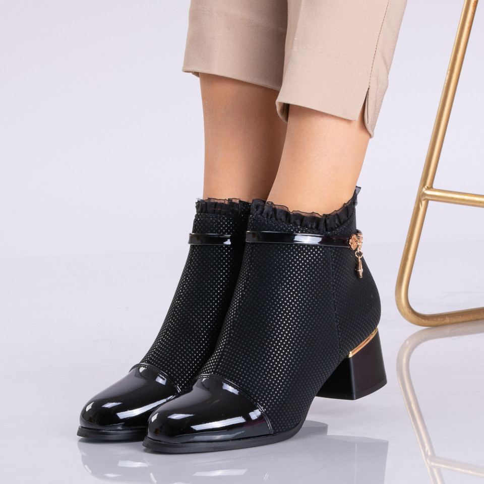 Botine Asma Negre - Need 4 Shoes