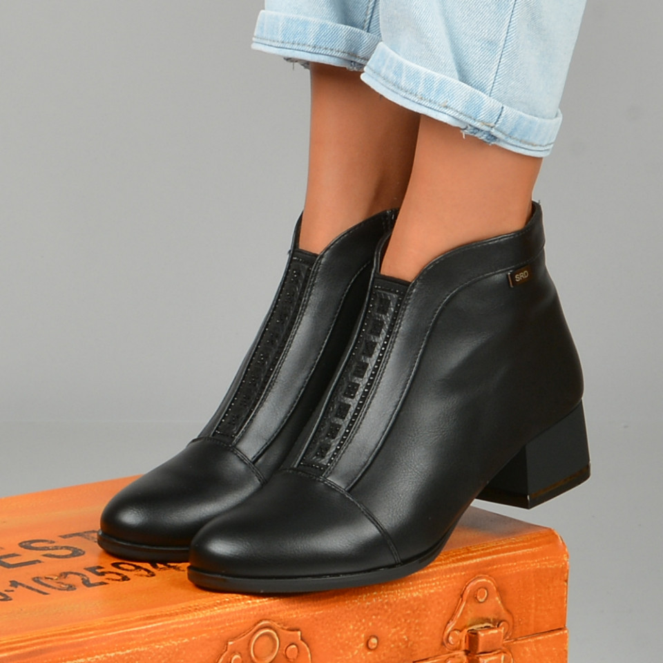Botine Hermina Negre - Need 4 Shoes