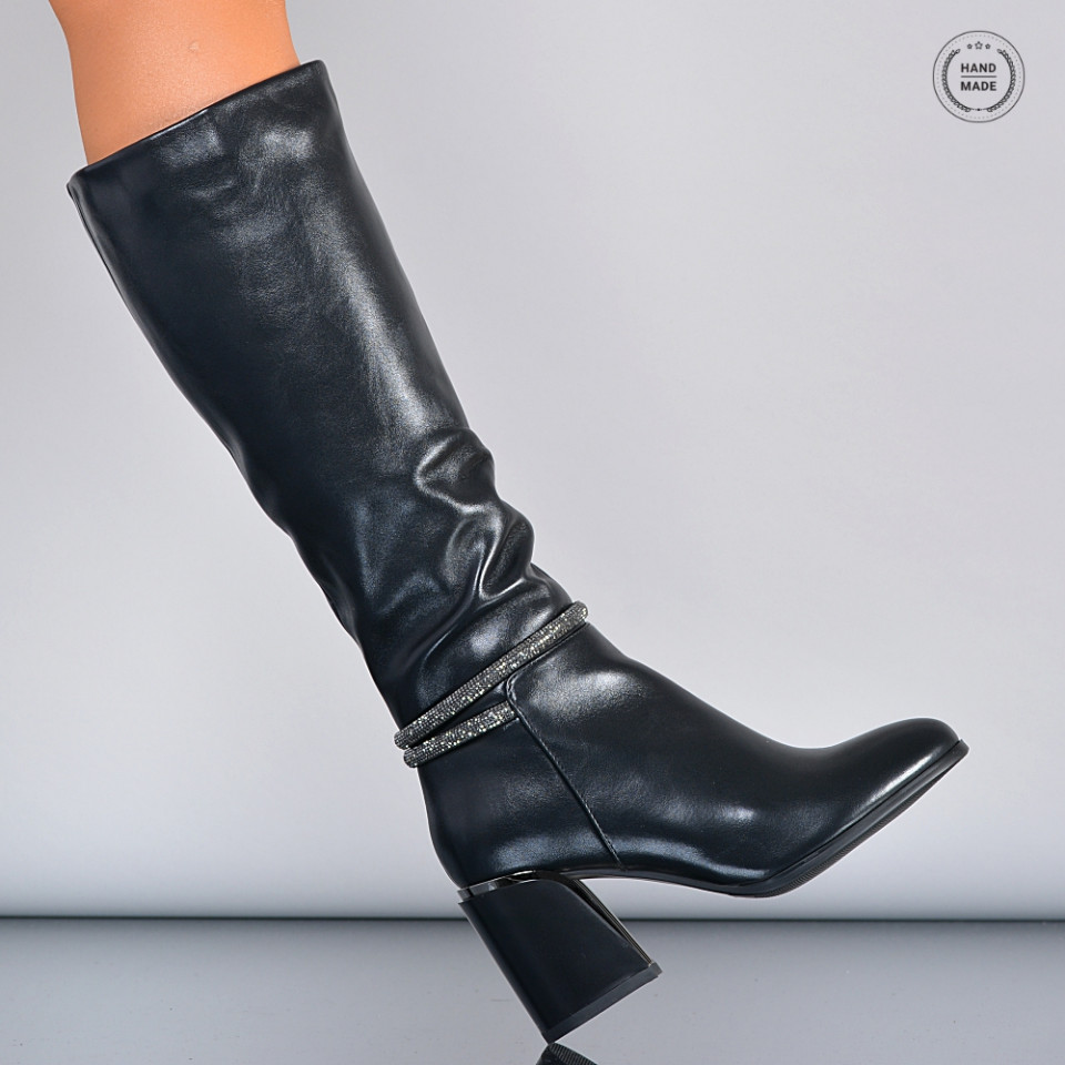 Cizme Dama Eva Negre - Need 4 Shoes