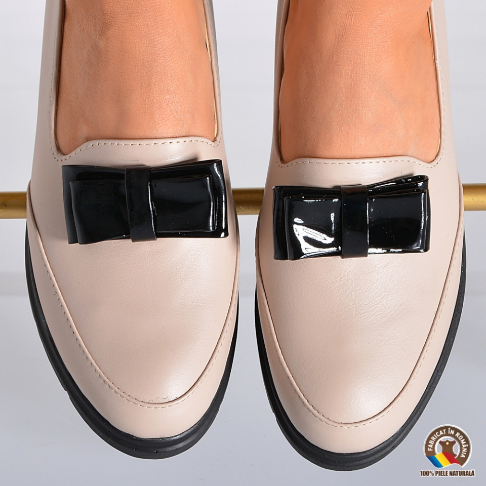 Pantofi Dama Piele Naturala Bya Nude-Need 4 Shoes