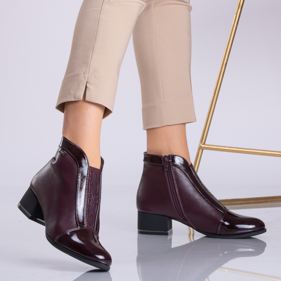 Botine Hermina 2 Bordo - Need 4 Shoes