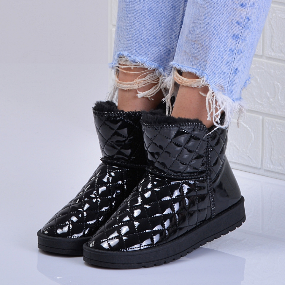 Cizme Dama Imblanite Patsy 2 Negre - Need 4 Shoes