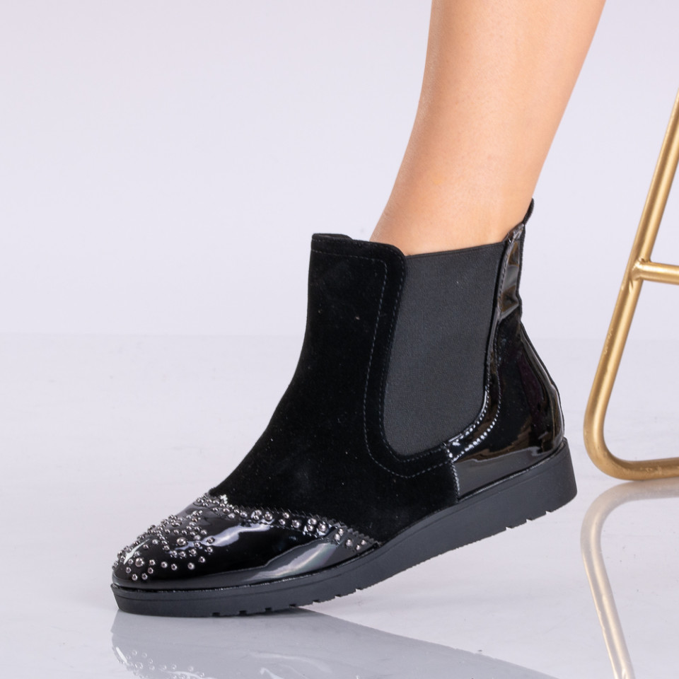 Ghete Dama Marvis Negre - Need 4 Shoes