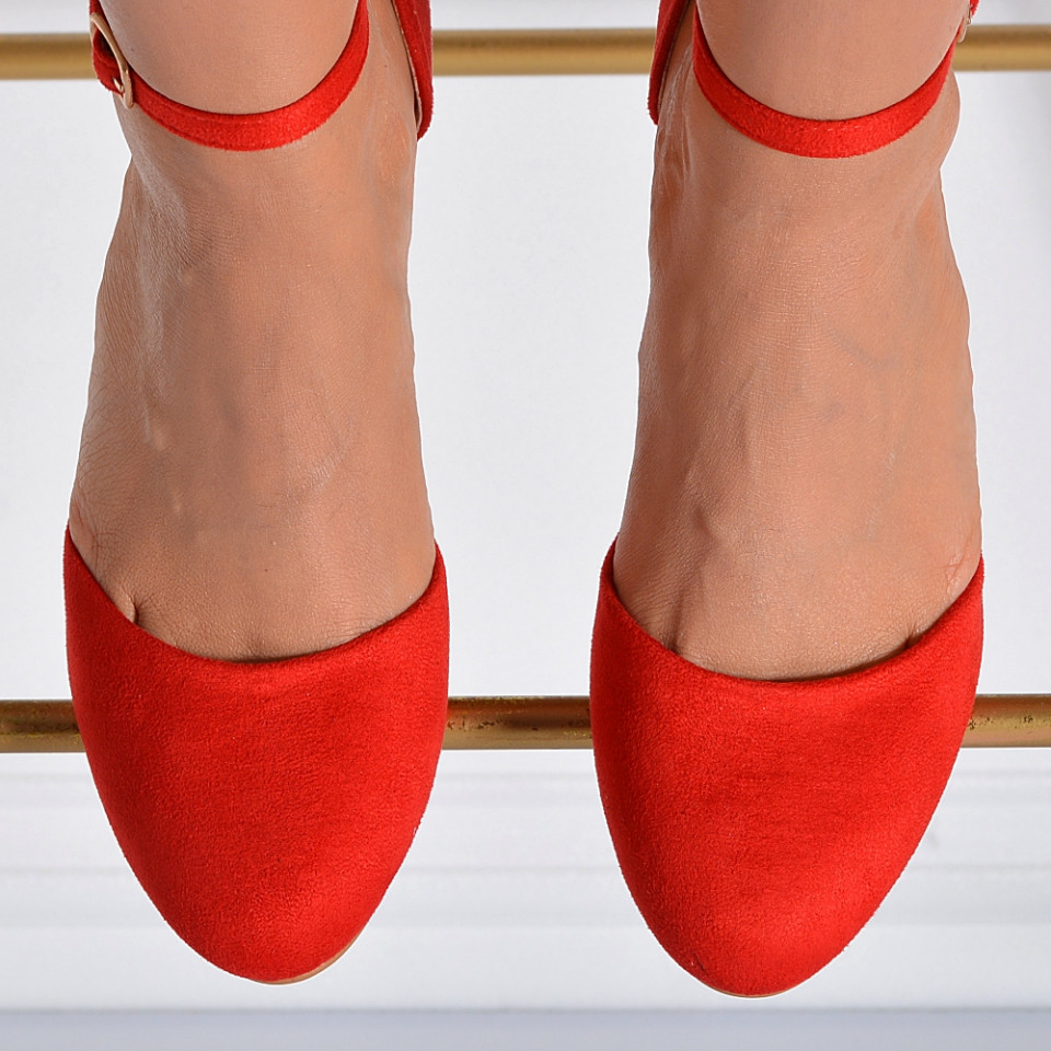 Pantofi Cu Toc Dama Doina Rosii- Need 4 Shoes