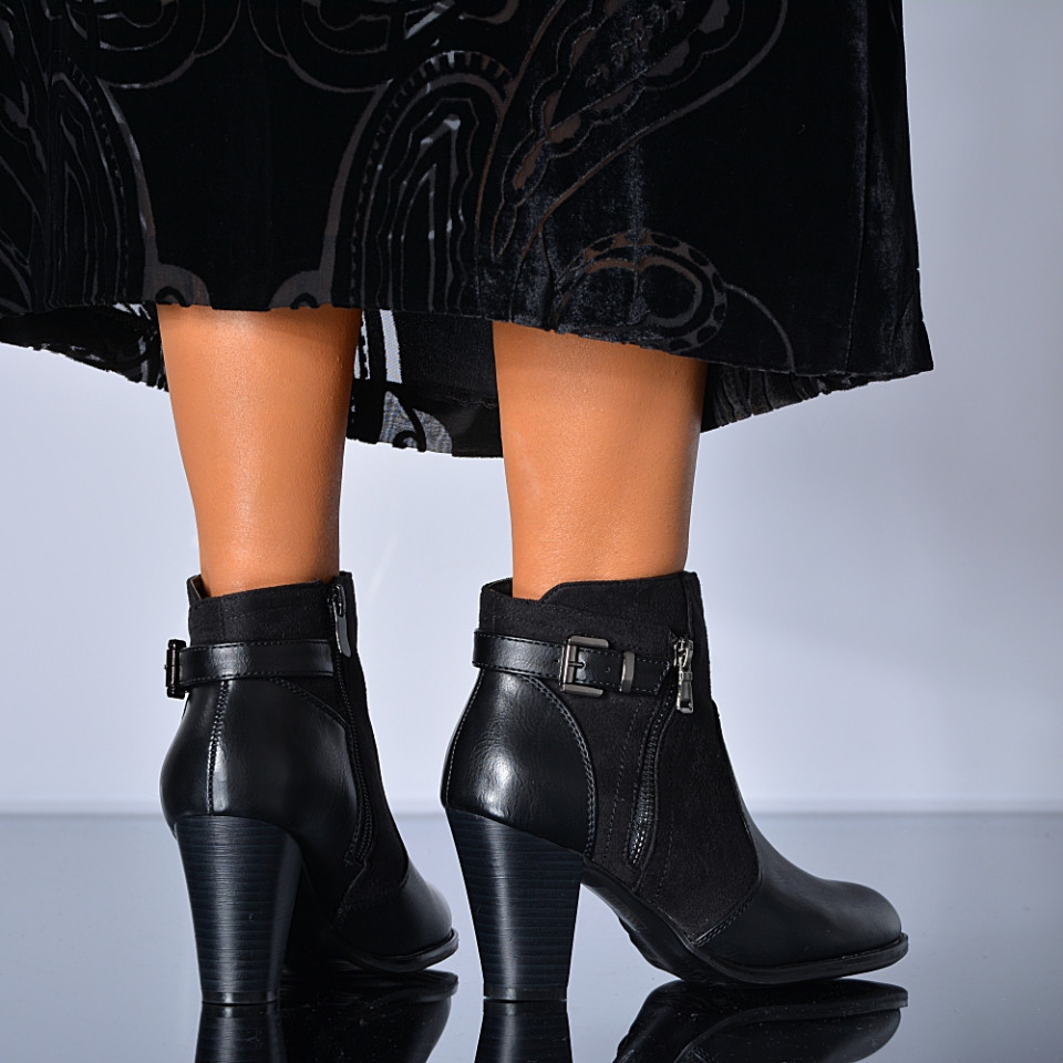 Botine Nyela Negre - Need 4 Shoes