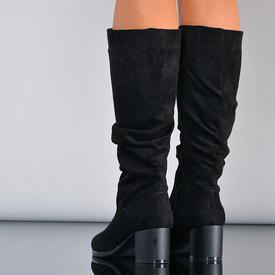 Cizme Dama Imblanite Odell 2 Negre - Need 4 Shoes
