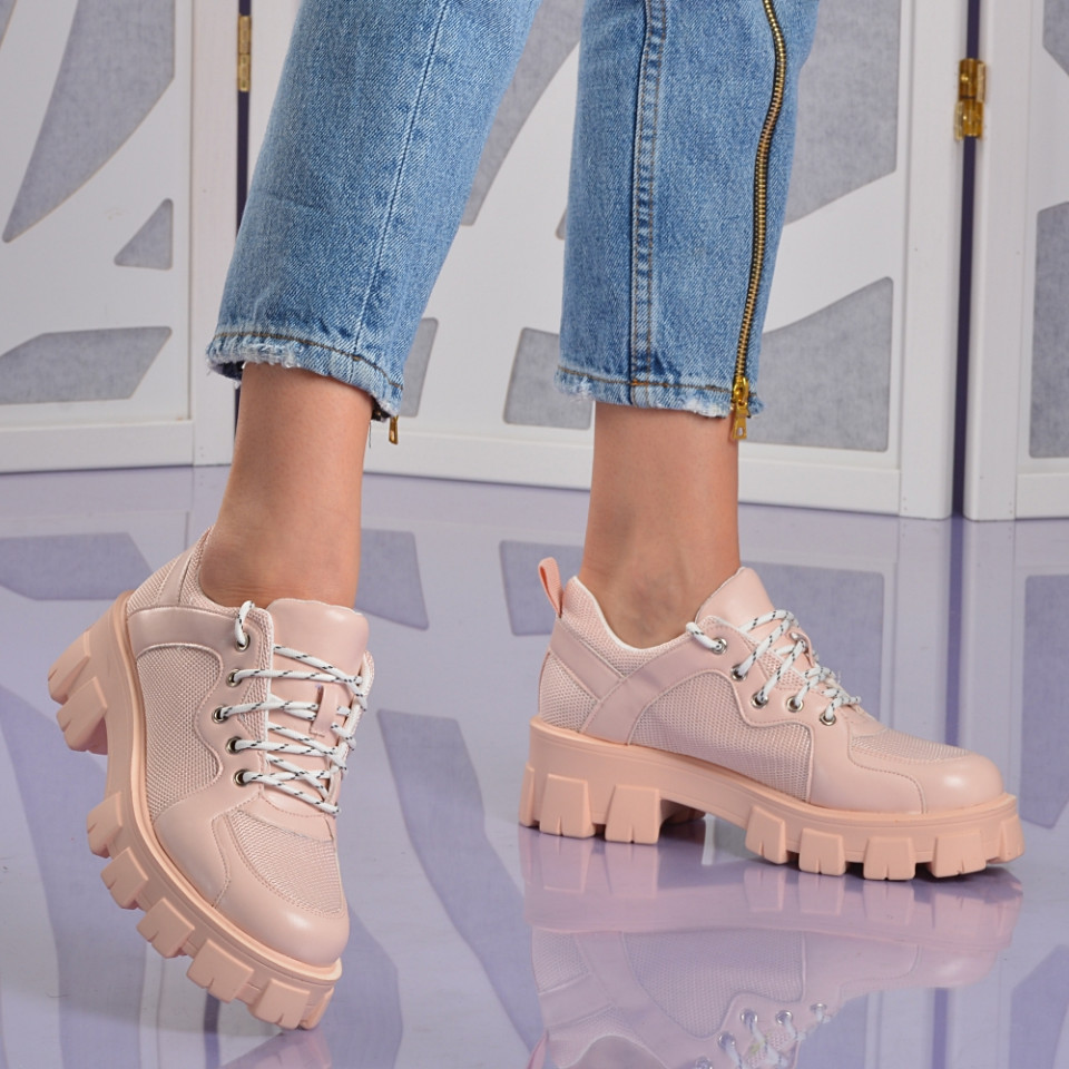 Pantofi Casual Dama Luca Pink - Need 4 Shoes