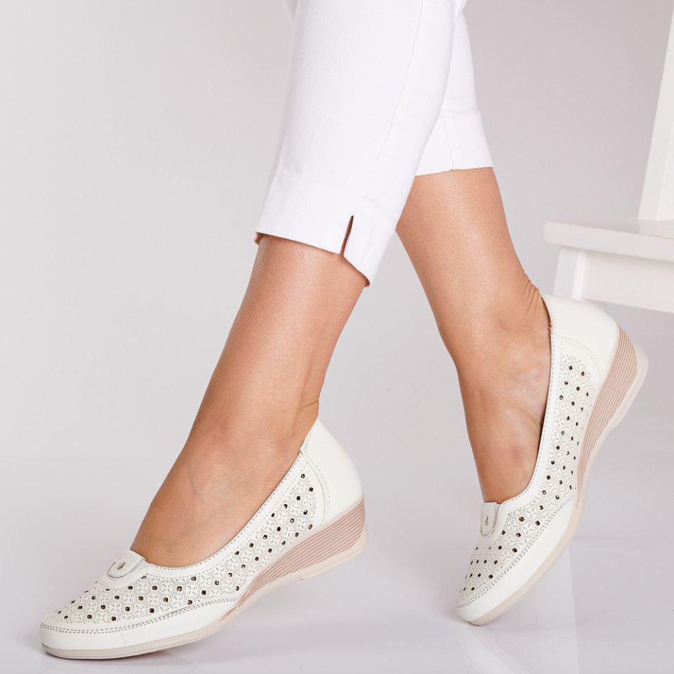 Pantofi cu platforma Seul Albi- Need 4 Shoes