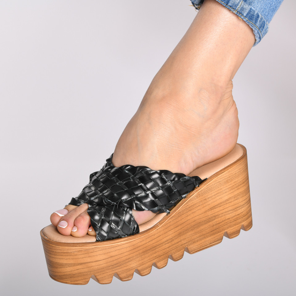 Papuci Dama Zane Negri- Need 4 Shoes