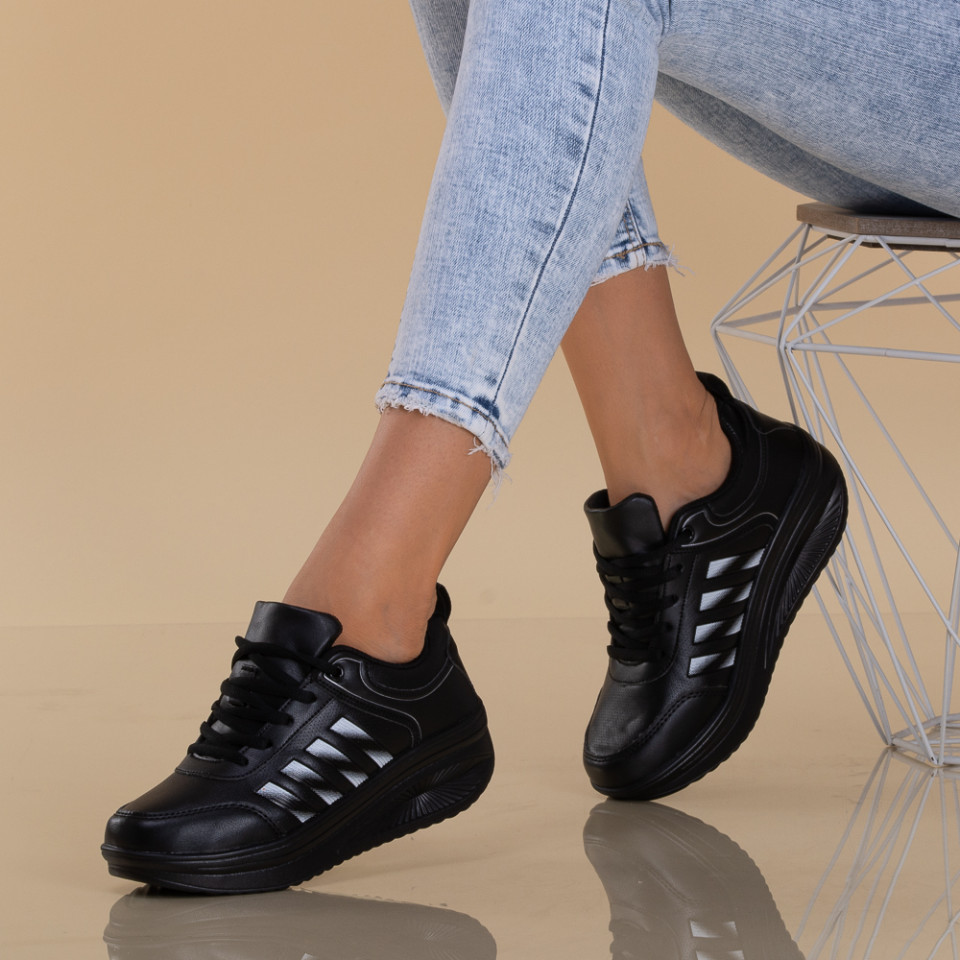 Pantofi Sport Zena 9 Negru/Alb - Need 4 Shoes